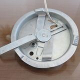 Sconce "half sphere" in white opaline 60 70 years