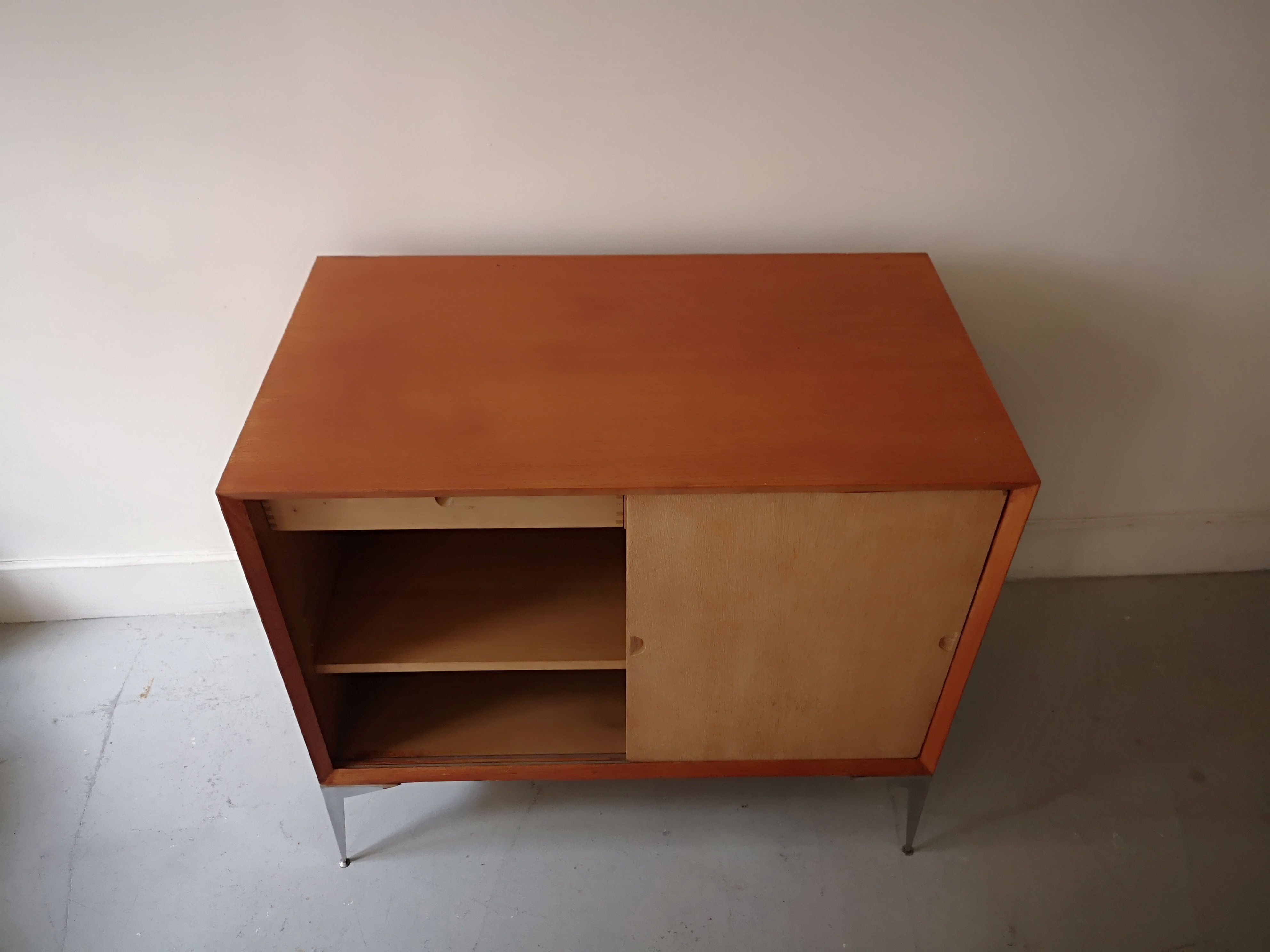 Wood and metal sideboard by Poul Cadovius for Cado, 1960