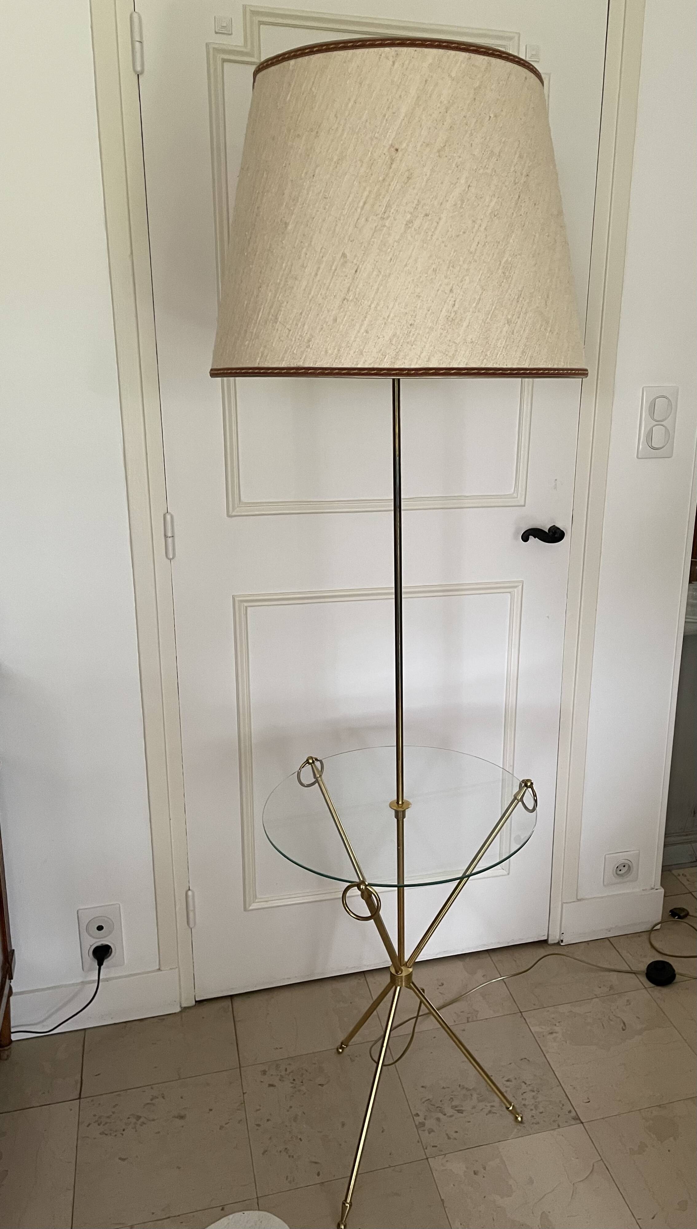 vintage Hollywood Regency lamp post