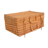Wicker case suitcase