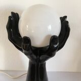 Vintage 70s hand lamp