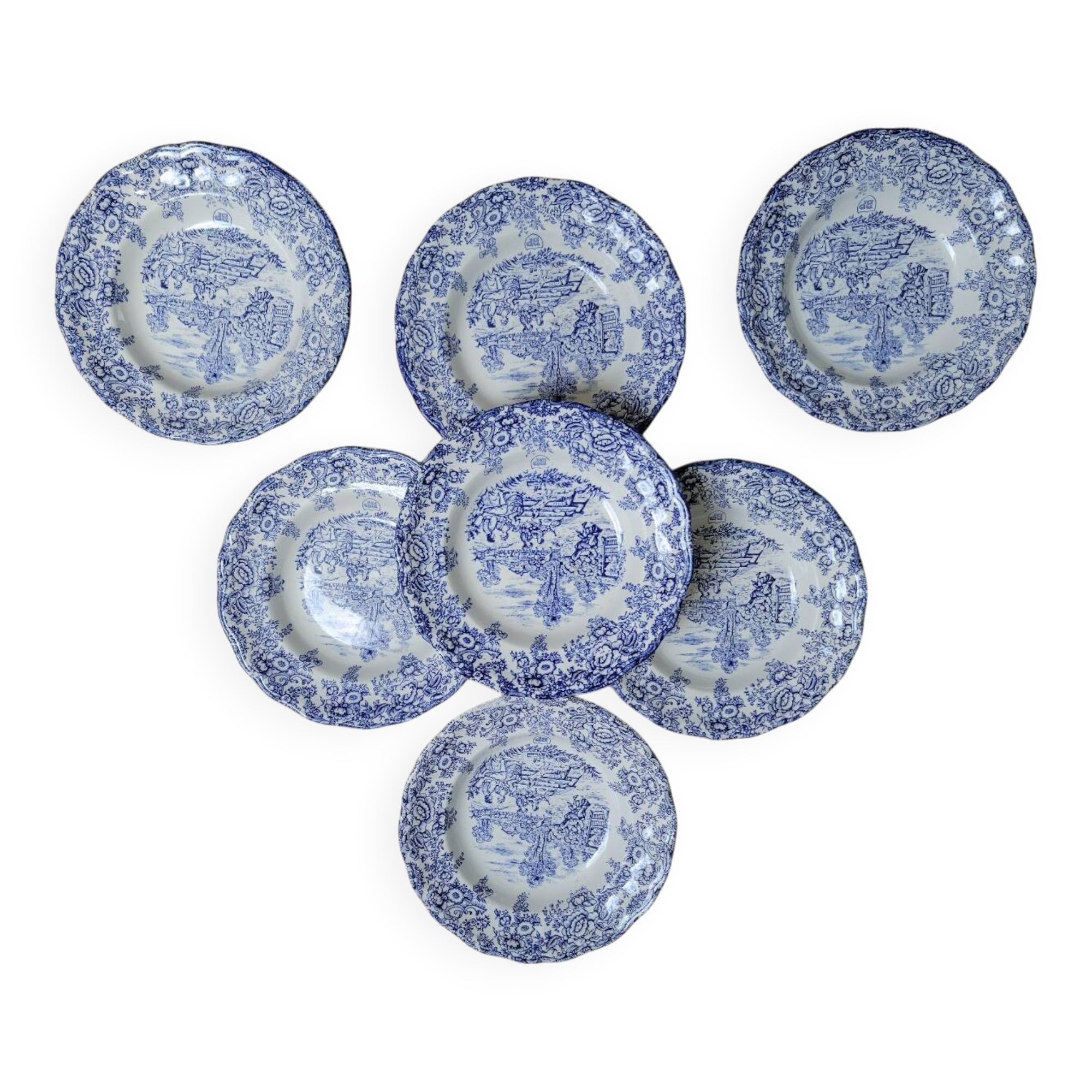English soup plates