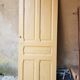 Old wooden door