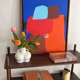 Acrylic on canvas "come closer" original by Bodasca 55x45cm