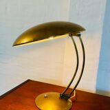 Vintage modernist Kaiser Dell brass lamp 1960s