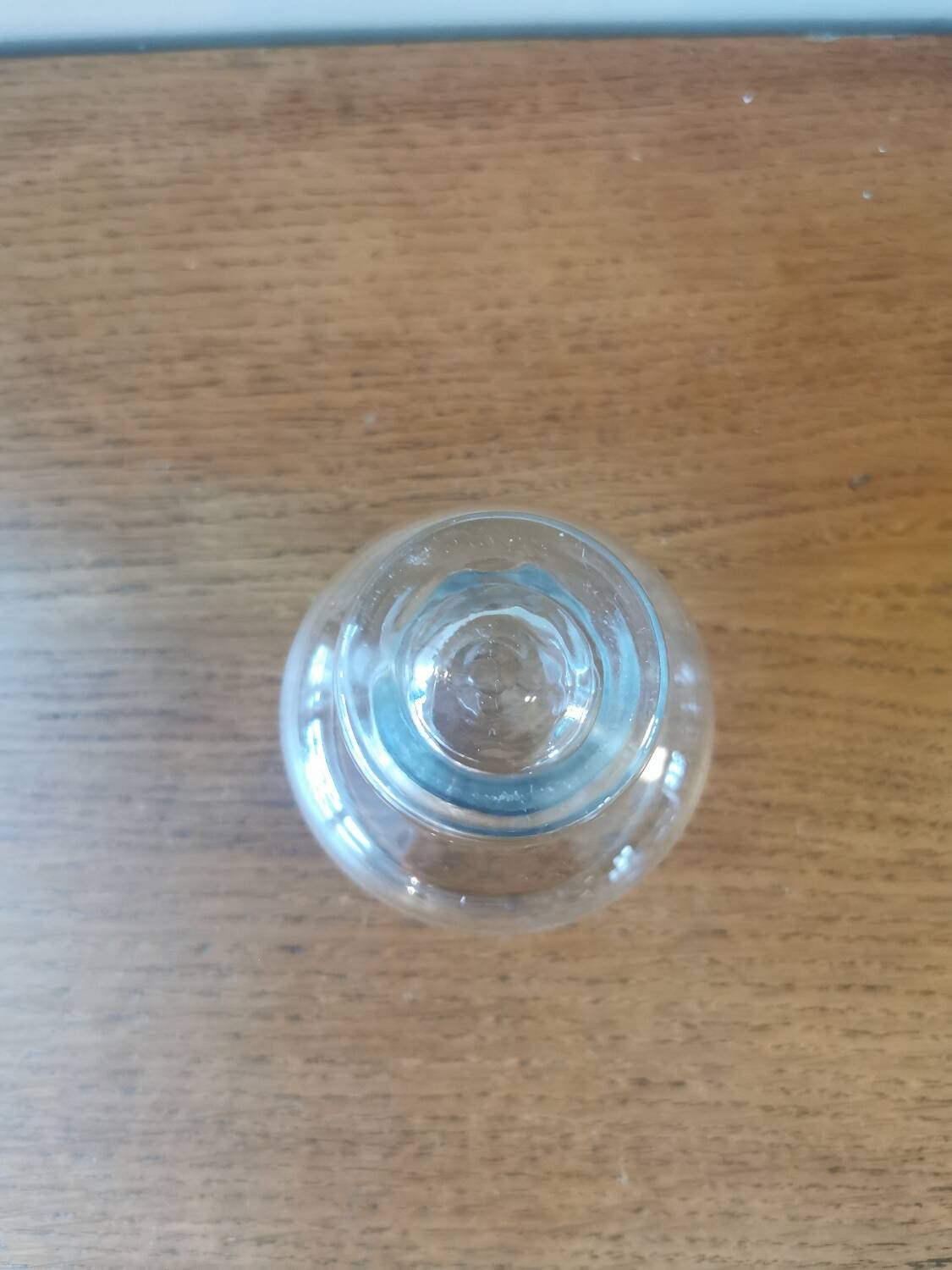 6 stackable vintage 70s stemmed glasses