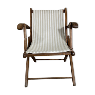 Folding deckchair Dejou