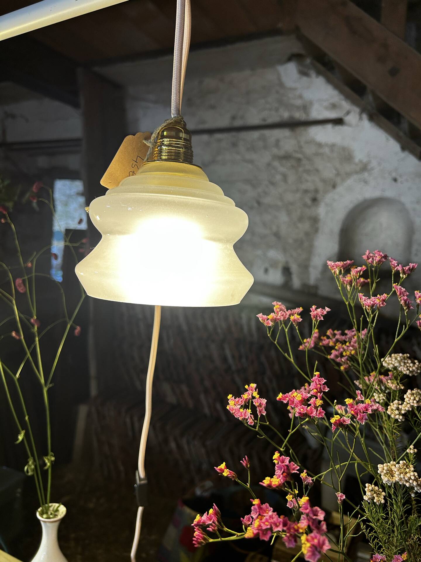 Vintage portable lamp