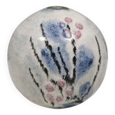 A beautiful little spherical vase from Danish Barholt Ceramics, 1970s–80s.