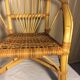 Fauteuil rotin enfant