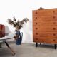 Teak chest of drawers, Danish design, 1960s, production: Denmark