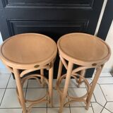 Set of 2 high stools for island or bar