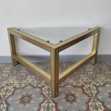 80's corner coffee table