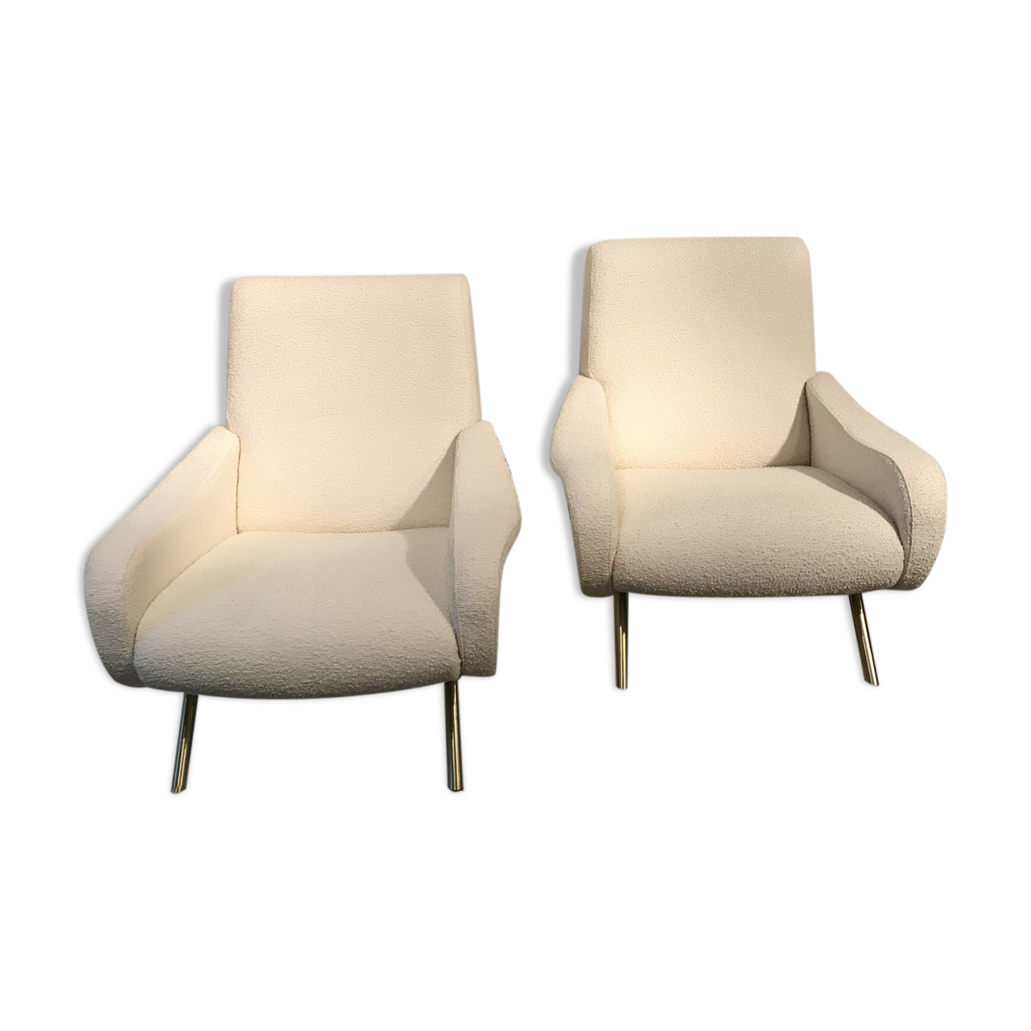 Pair of armchairs model Lady Zanuso