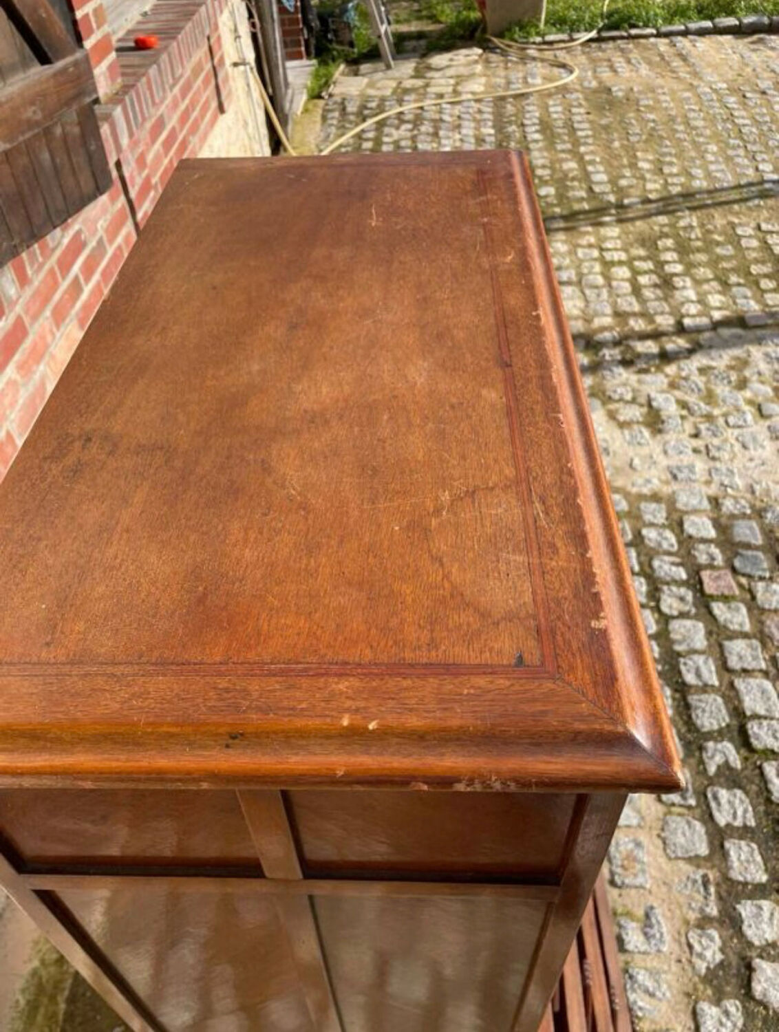 Vintage wooden secretary