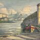 Old painting, signed marine, 50s/60s