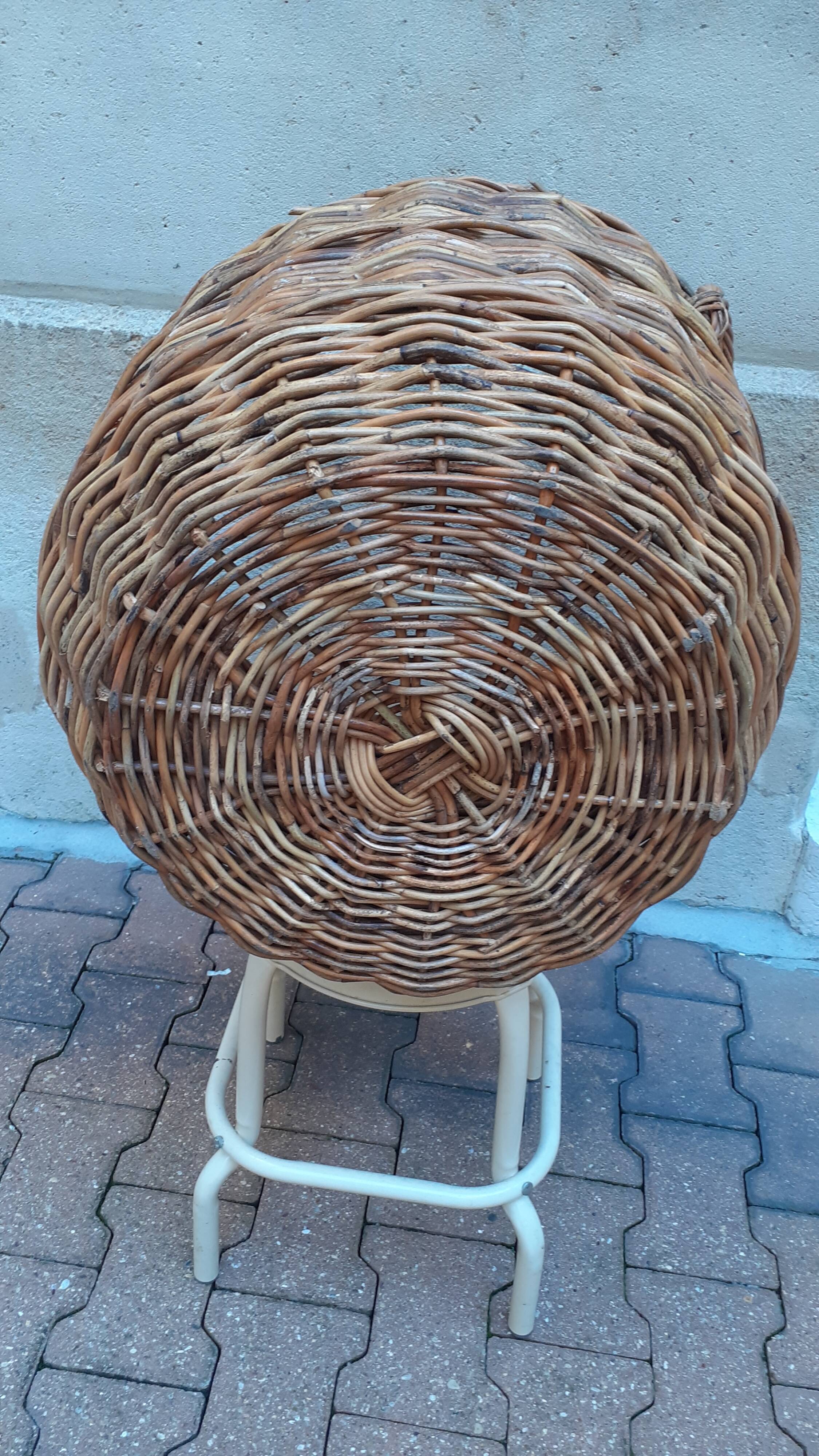Large wicker basket
