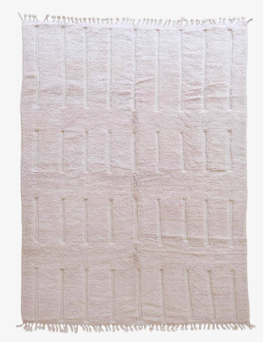 Tapis Rose poudré - 356 x 245 cm