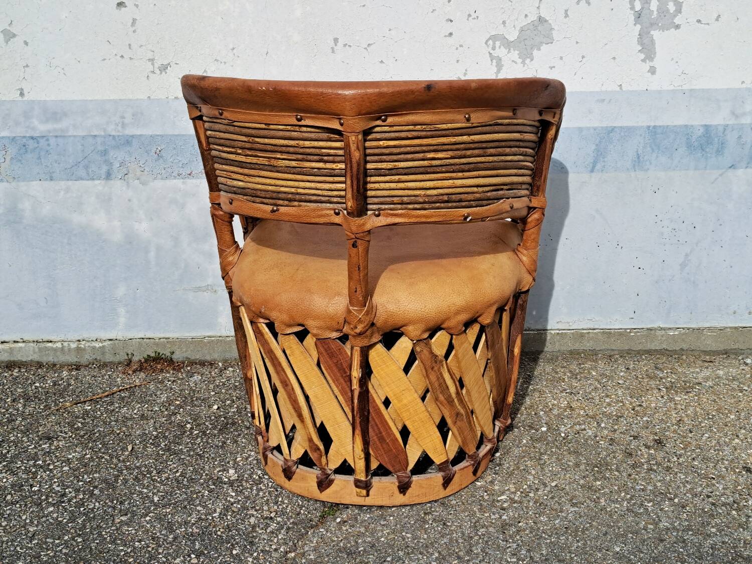 Mexican folk art armchairs