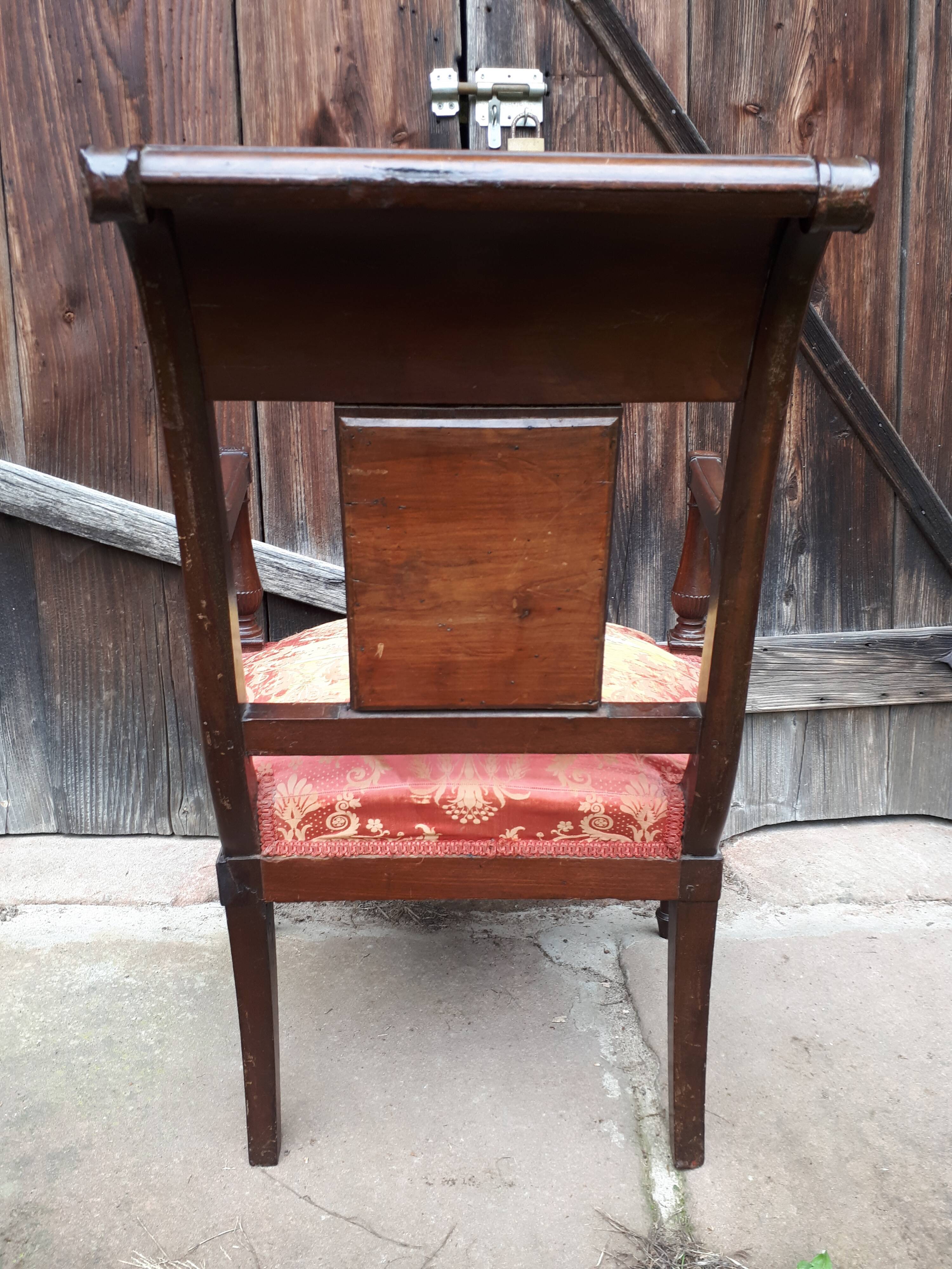 Pair of Jacob Desmalter armchairs