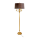 Pineapple Brass Floor Lamp in the Style of Maison Charles, Circa 1970