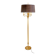 Pineapple Brass Floor Lamp in the Style of Maison Charles, Circa 1970