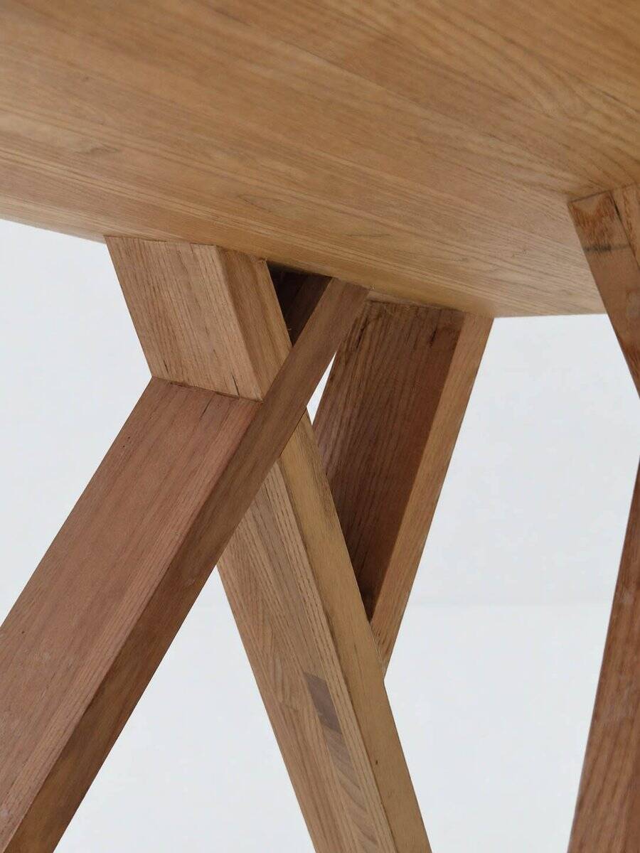 Model S45 Chlacc wood chair by Pierre Chapo, 1979