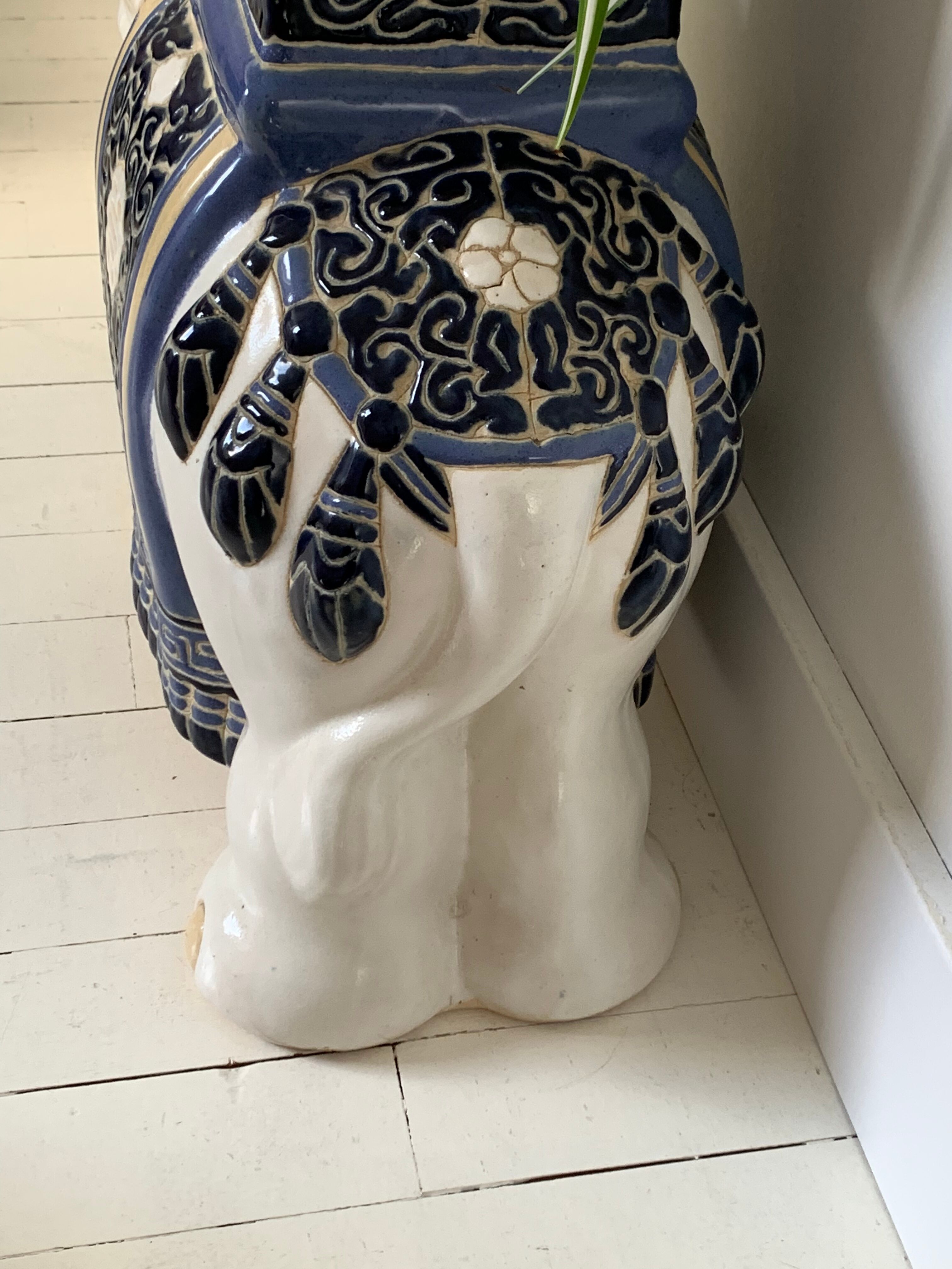 Elephant plant holder