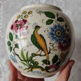 Small English porcelain ball vase