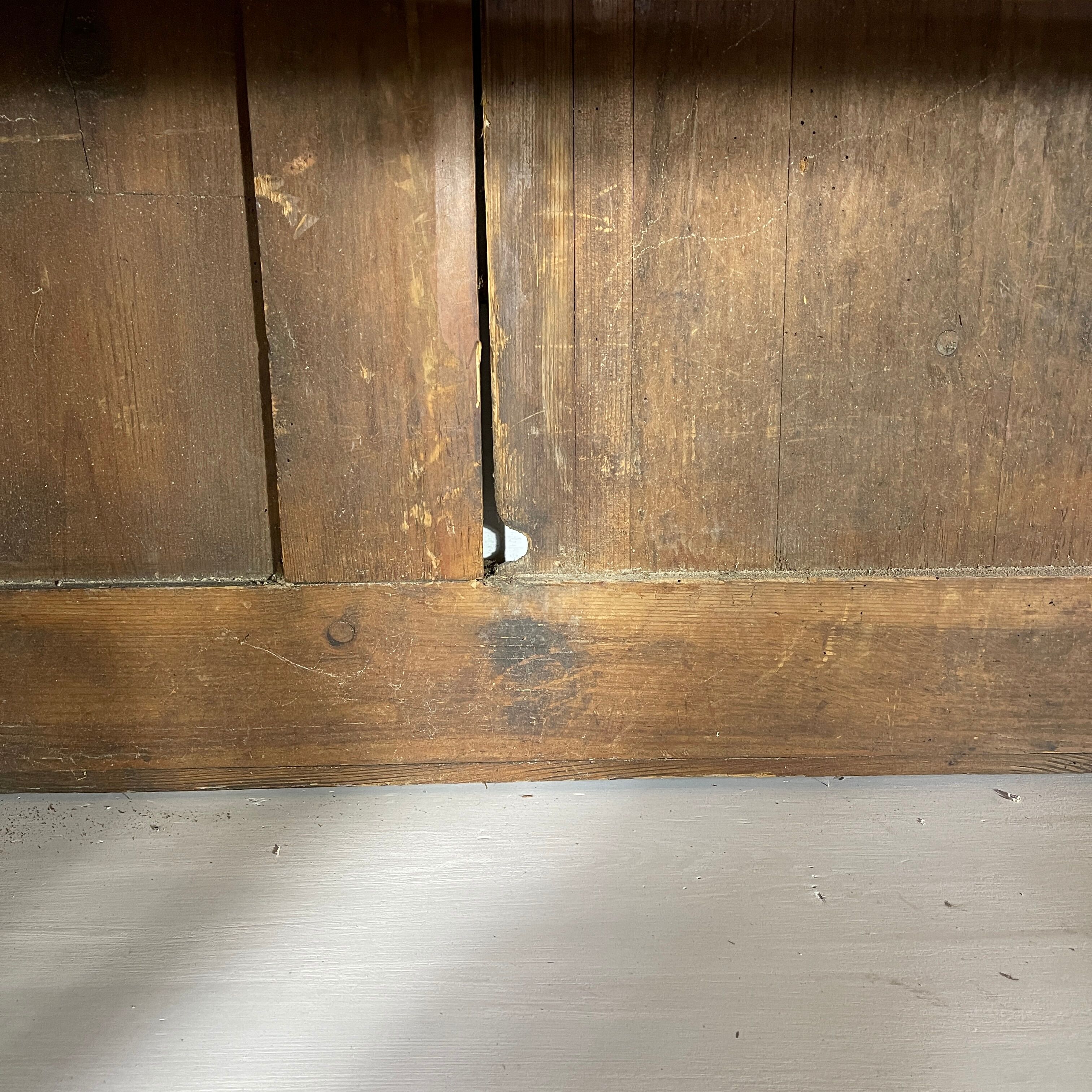 Carved wooden dresser