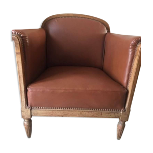 Fauteuil en cuir années