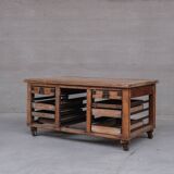 Antique English Bakers Kitchen Worktop or Kitchen Island Table