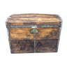 Authentic carriage trunk end 19 th century