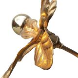 Brass floor lamp, Belgium, 1970s