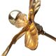 Brass floor lamp, Belgium, 1970s