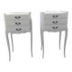 Pair of antique bedside tables