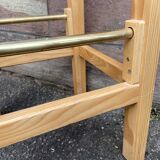 3 scandinavian design bar stools vintage pine