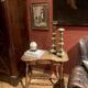 Antique 18th Century Italian Rustic Baroque Wooden Side Table with Turned Legs