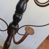 Porte manteau perroquet en bois