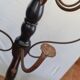 Wooden parrot coat rack