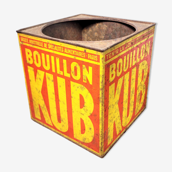 Boîte métal bouillon Kub