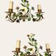 Lot de 2 appliques florentine