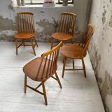 4 Scandinavian chairs Sweden Stolfabrik