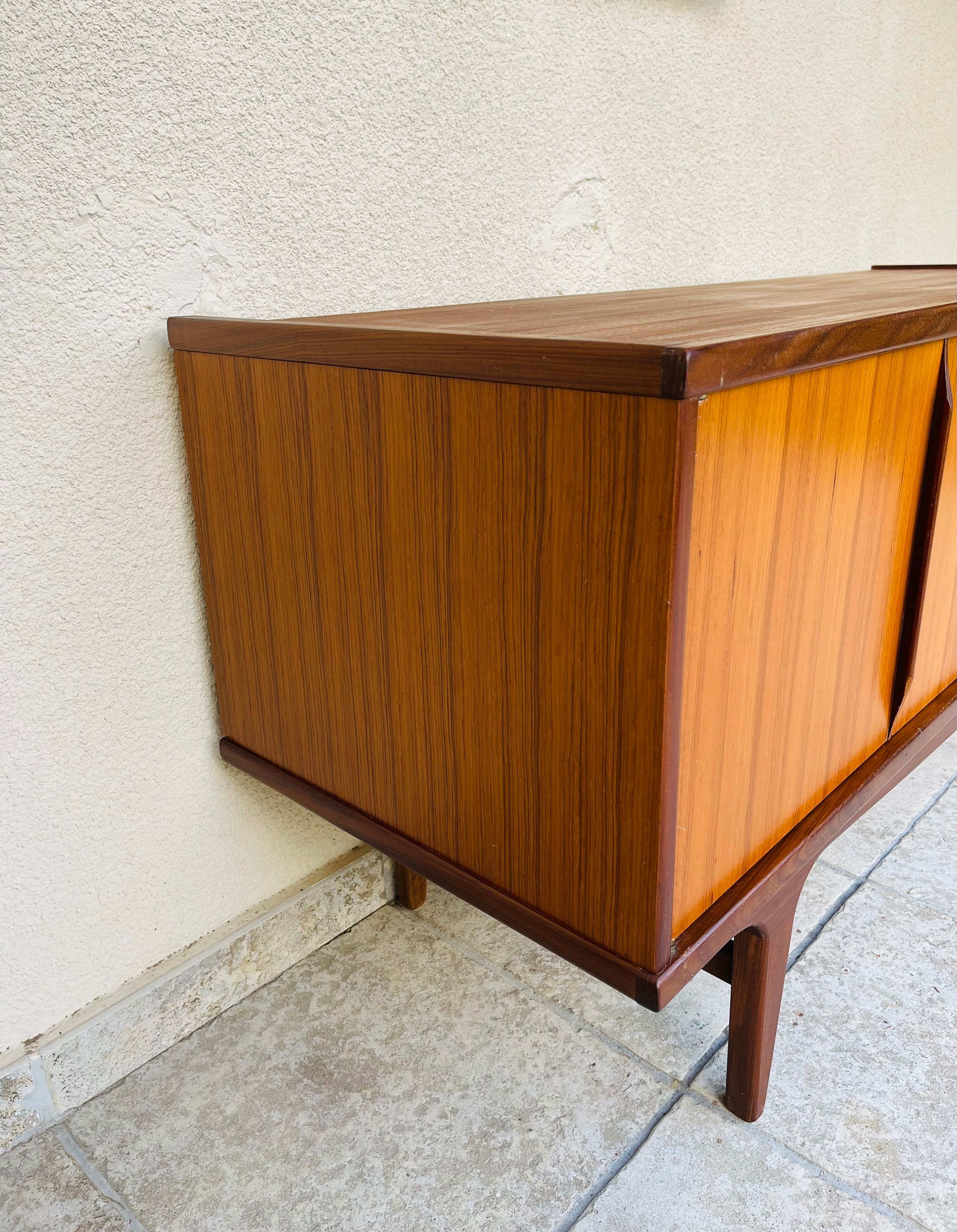 Scandinavian teak row