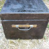 Old wooden toolbox