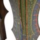 Antique hand-painted Moroccan Moorish Zouak side table
