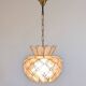 Pair of Lotus mother-of-pearl pendant lights