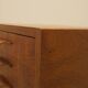 Danish teak bedside chests of drawers, 1960s