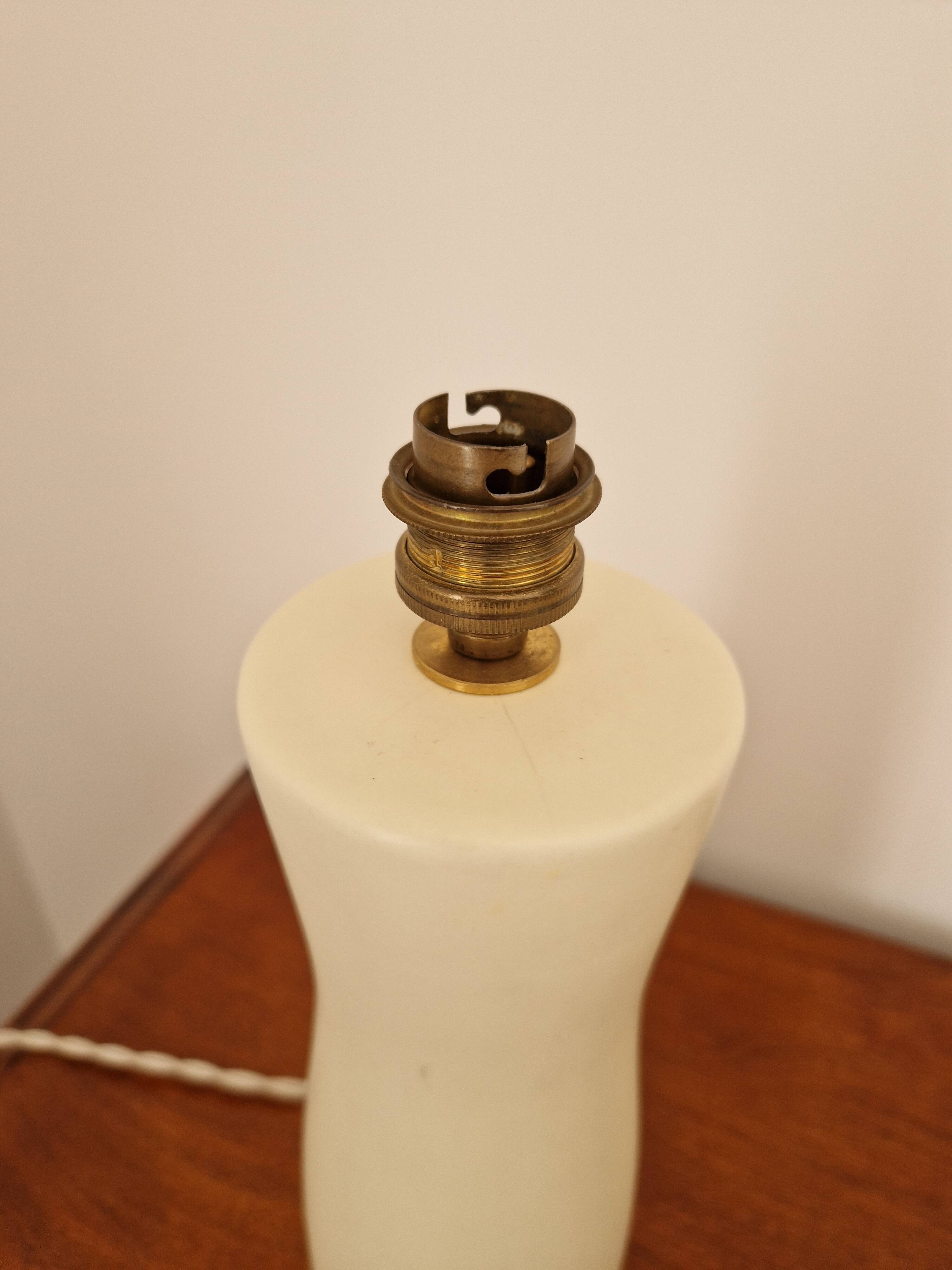 Vintage ceramic lamp base from the 60s