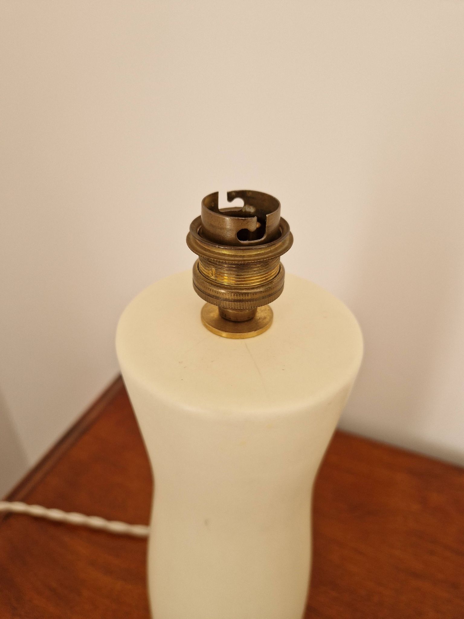 Vintage ceramic lamp base from the 60s